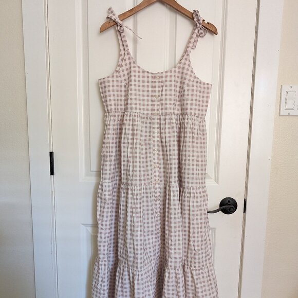 Kate Quinn Women's Spaghetti Tie Prairie Dress - Picture 1 of 5